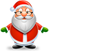 Santa Claus for hire Brevard County Central Florida Logo